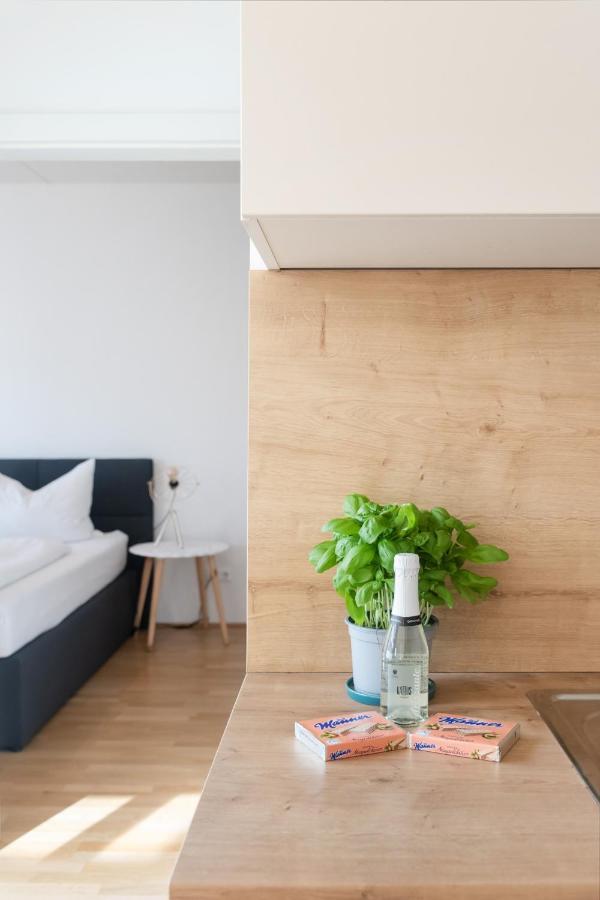 Helles, Neues Dg Apartment Mit Blick Zum Donauturm Вена Экстерьер фото