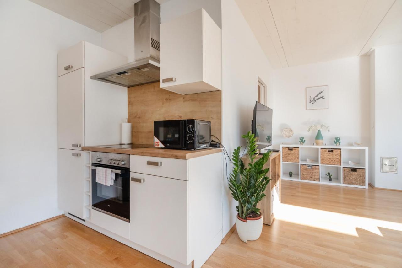 Helles, Neues Dg Apartment Mit Blick Zum Donauturm Вена Экстерьер фото